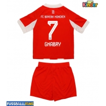 Bayern Munich Serge Gnabry #7 Heimtrikotsatz Kinder 2025-26 Kurzarm (+ Kurze Hosen)